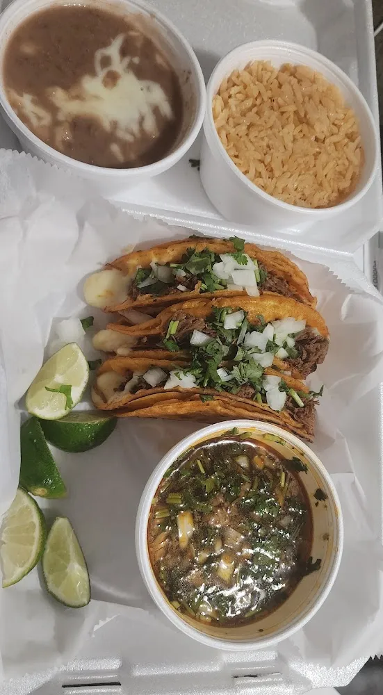 Birria Tacos De Barbacoa